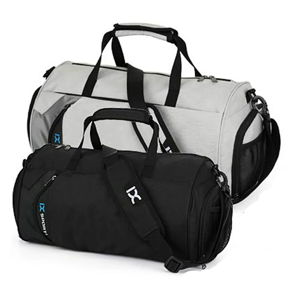 Cylinder top gym bag